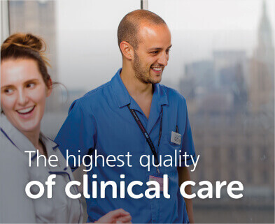 The highest quality of clinical care